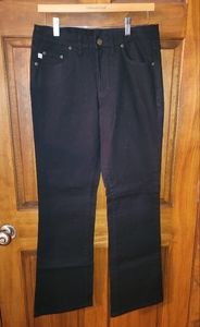 NWT Black Bootcut Jeans, Bobbie Brooks, Size 8 Average, comfort stretch
